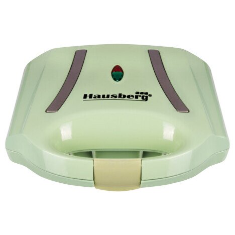 Sandwich-maker Hausberg HB-3535VR, 800 W, verde, model grill